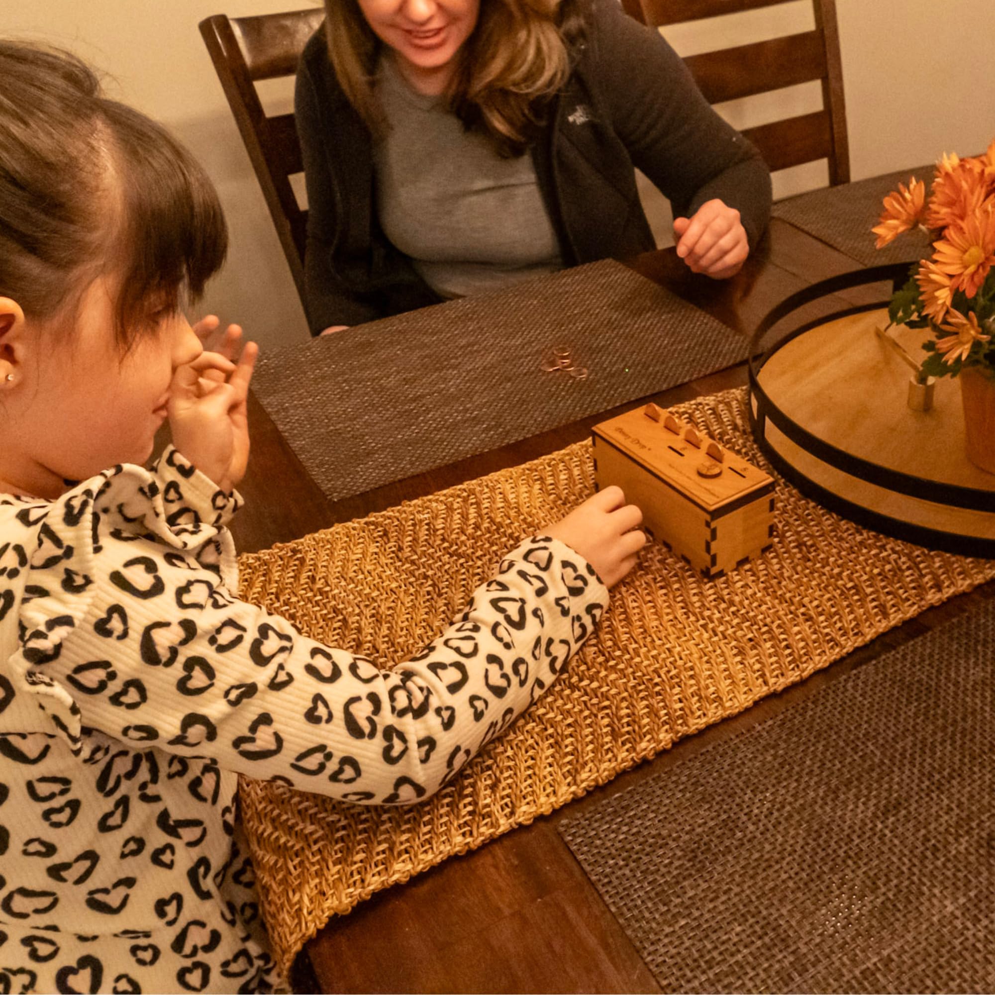 Personalized Penny Drop Game Premium - Personalizable with Laser Engraved Name - Made in the USA by Creative Crafthouse