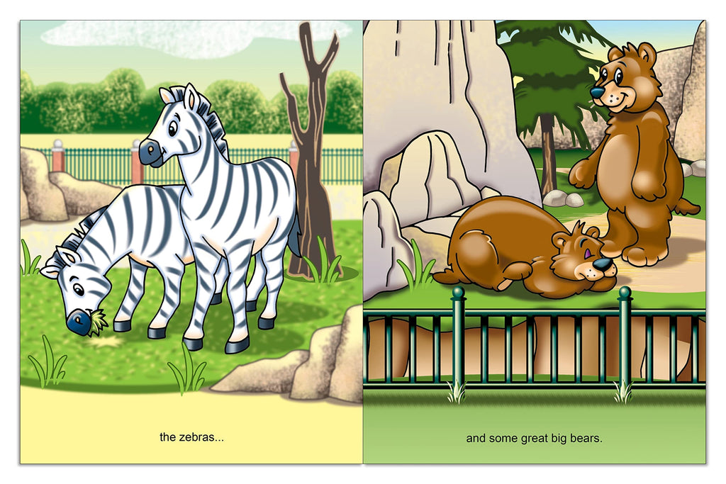 Personalized Children’s Zoo Adventure Storybook – Customize with Child’s Name, Hair Color, Gender, and Ethnicity | 28-Page 8.5” x 11” Paperback by First Time Books