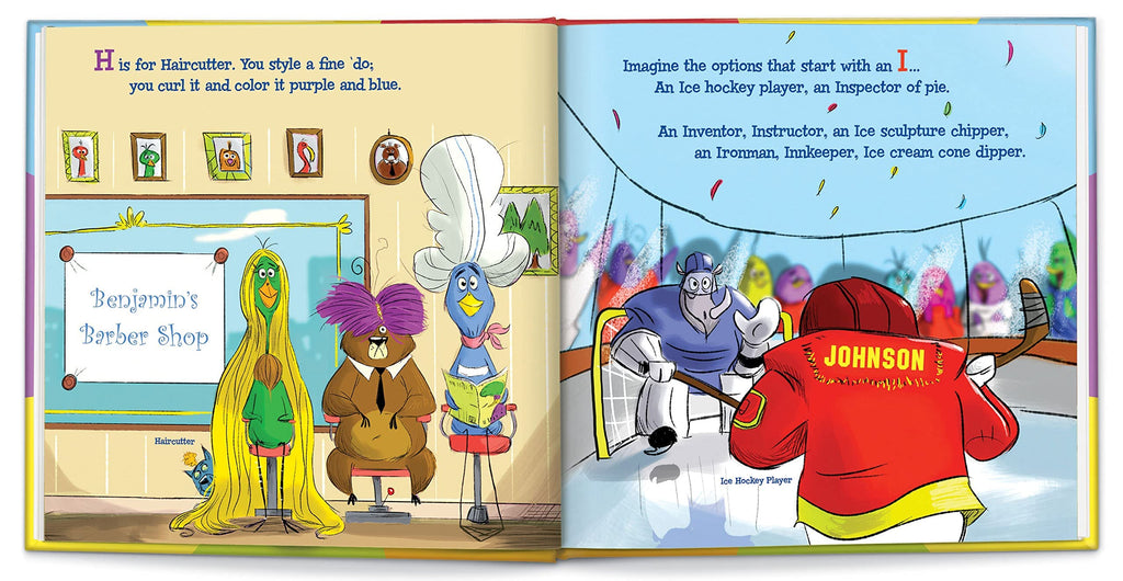 ABC What I Can Be! - Personalized Children's Story - I See Me! (Softcover)
