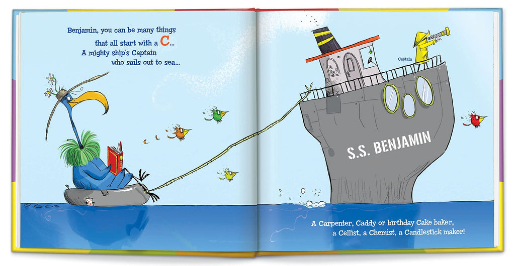 ABC What I Can Be! - Personalized Children's Story - I See Me! (Softcover)