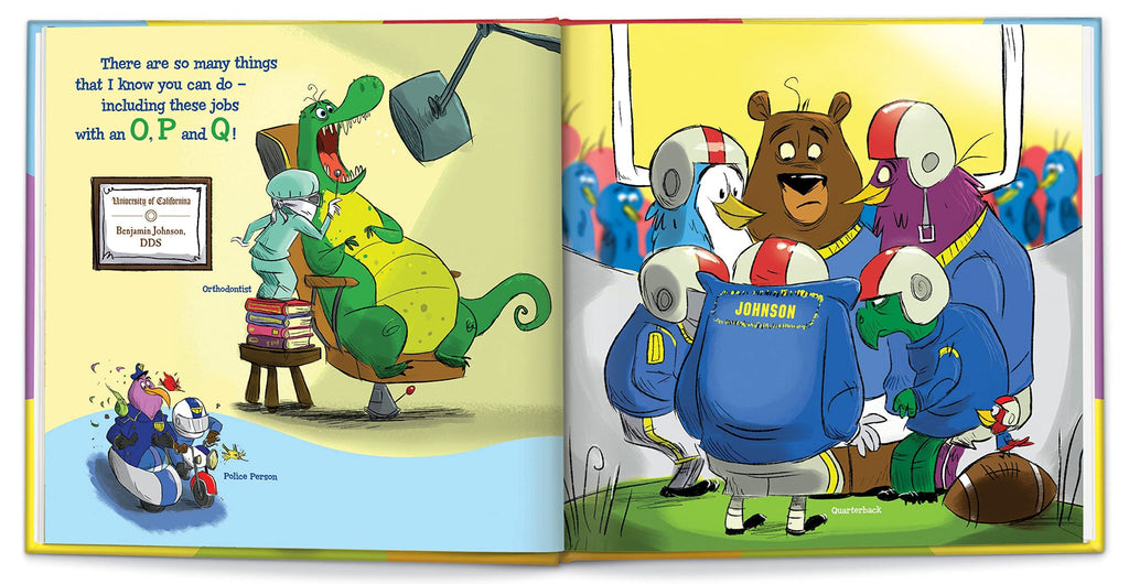 ABC What I Can Be! - Personalized Children's Story - I See Me! (Softcover)