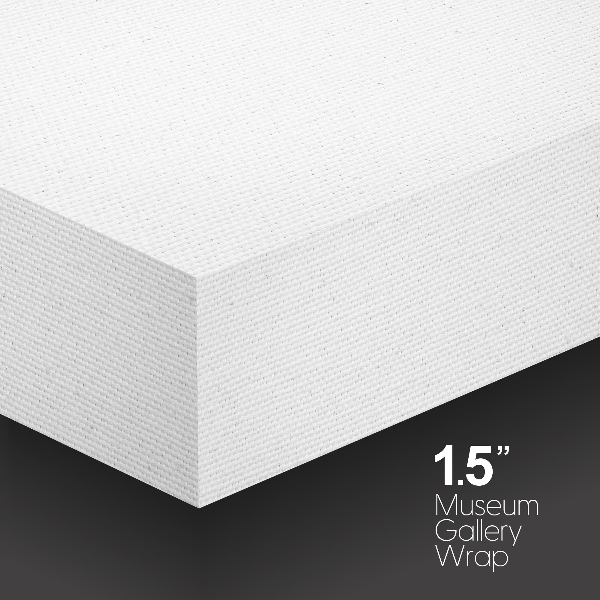 SIGNFORD Custom Canvas Prints with Your Lover Photos, Personalized Canvas Pictures Wall Art Framed Digitally Printed - 12" x 18"