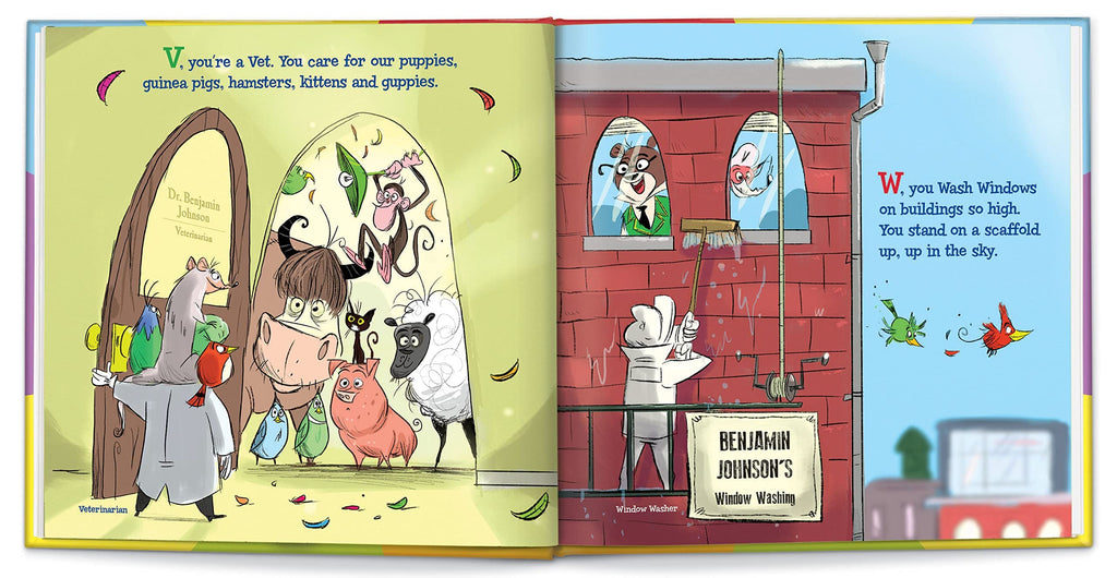 ABC What I Can Be! - Personalized Children's Story - I See Me! (Softcover)