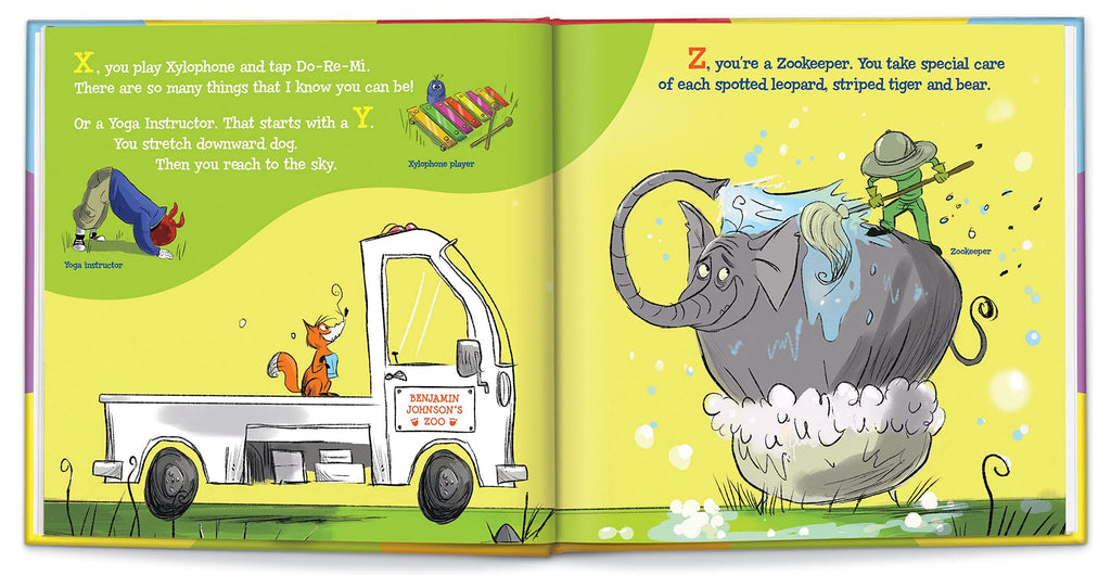 ABC What I Can Be! - Personalized Children's Story - I See Me! (Softcover)