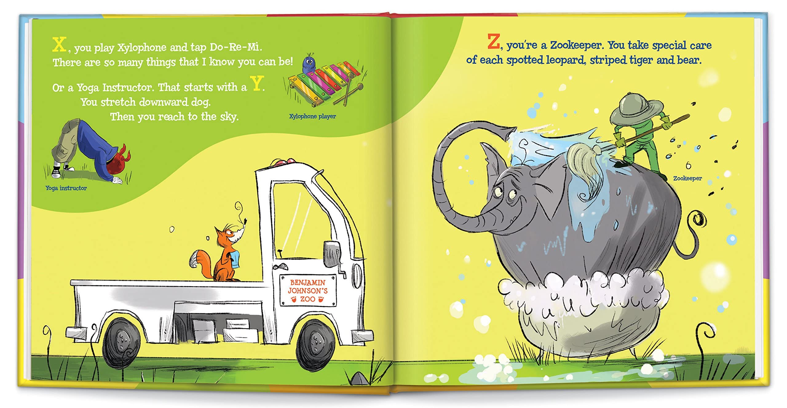 ABC What I Can Be! - Personalized Children's Story - I See Me! (Softcover)