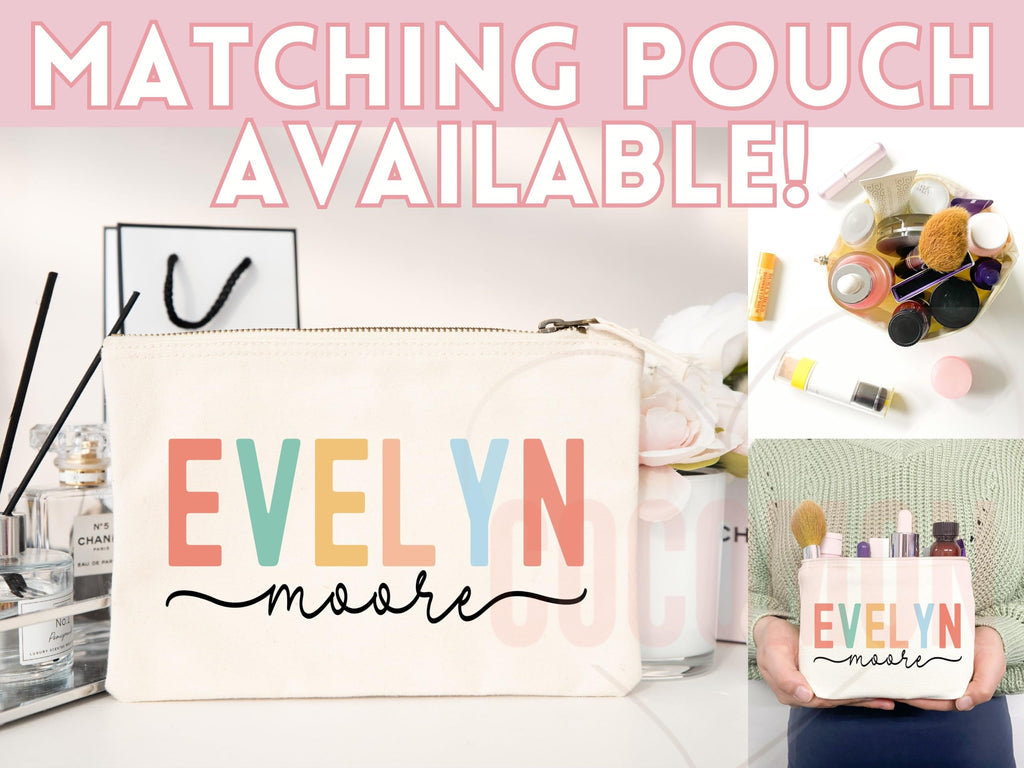 Personalized Custom Name Tote Bag - Custom Tote Shopper - Premium Canvas, Reusable, Eco-Friendly - Ideal Gift for Women, Bridesmaids, Teachers, Nurses - Customizable (Tote Bag Only)