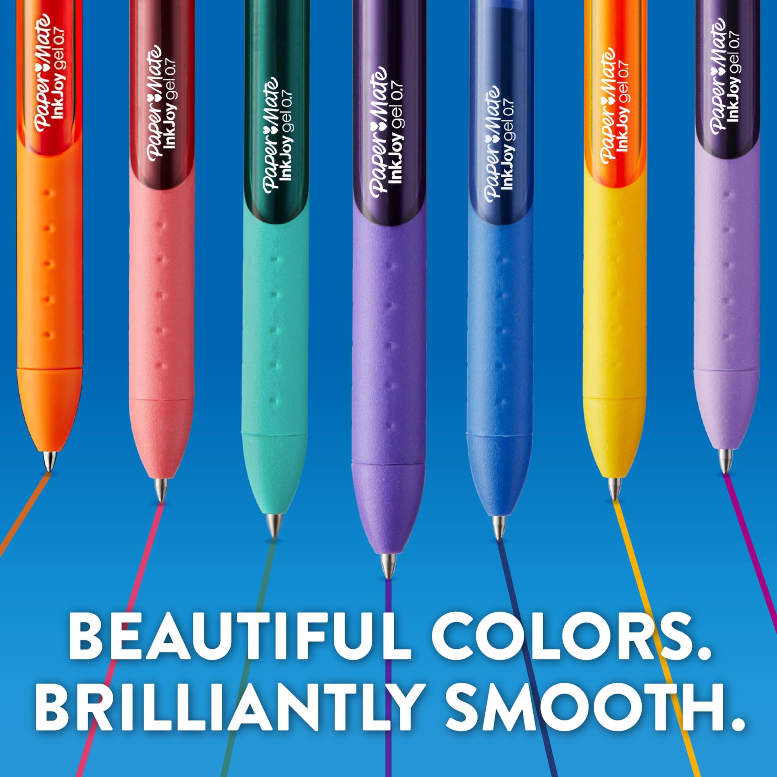 Paper Mate InkJoy Gel Pens, Medium Point, Assorted Colors, Set of 14