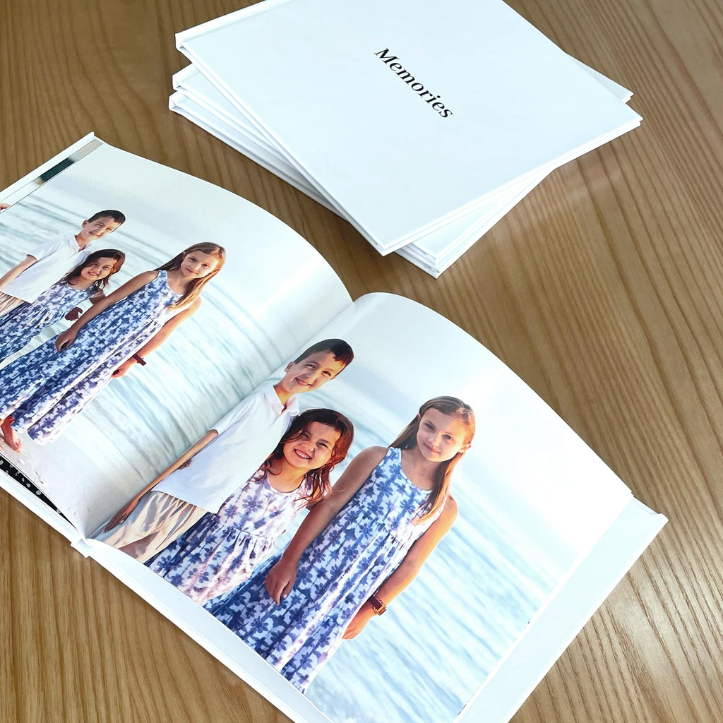 Personalized PhotoBook 8x8" Hard Cover - Print Your own Memory PhotoBook, Photo Gifts (20 Photos)