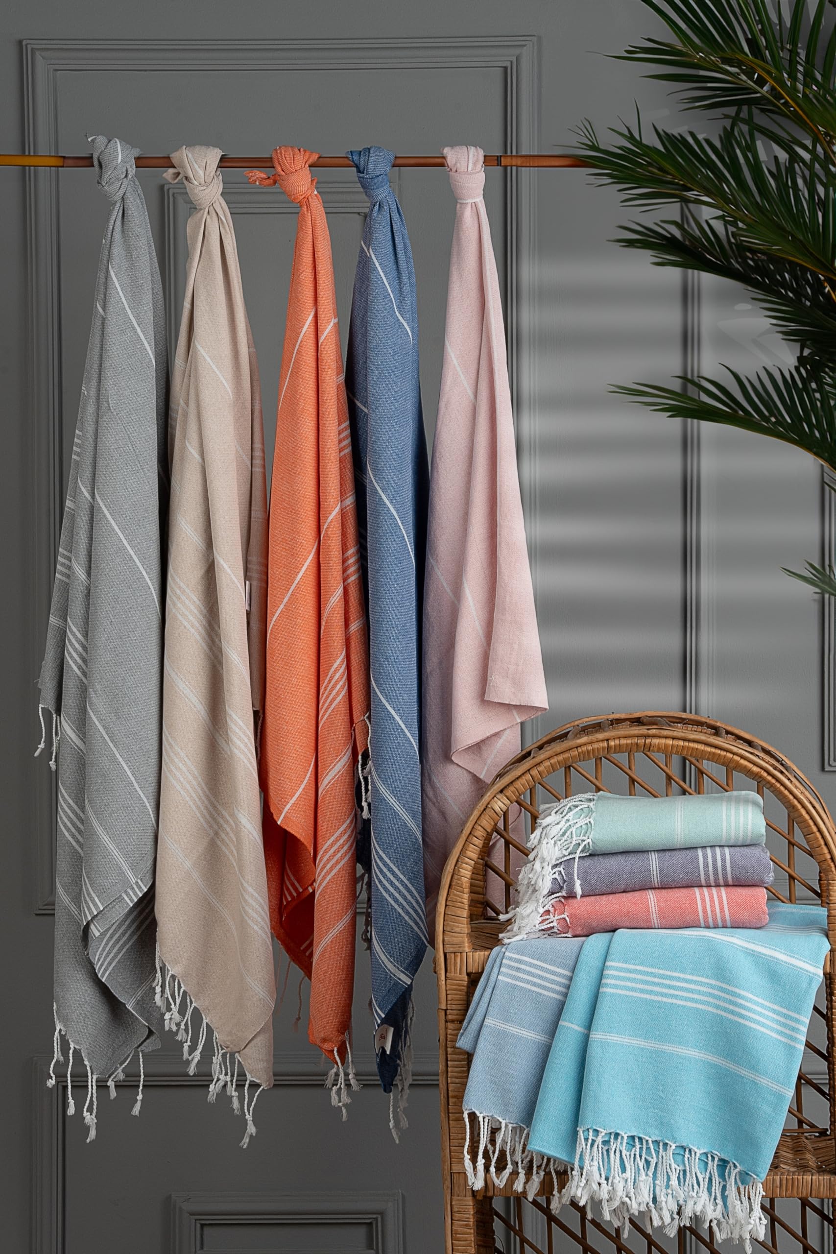 Generic Personalized Beach Towel – 100% Cotton, Embroidered, Fast Drying, Sand Free, Light Weight, Extra Large Turkish Towels - Custom Gifts (Baby Pink), Sultan2024