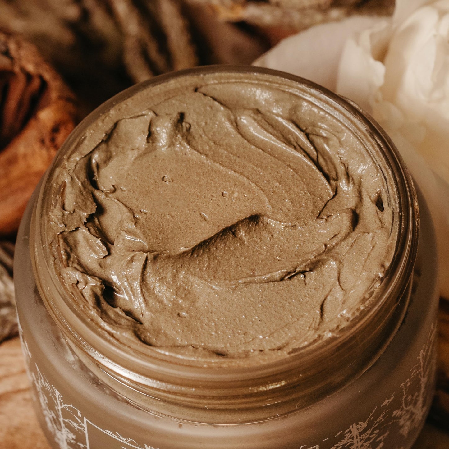 KYPRIS, Deep Forest Clay Clarifying Exfoliation Mask, Physical & Acid Exfoliation, Clarifying Clay & Soothing Botanicals (1.55 fl oz / 46 ml)