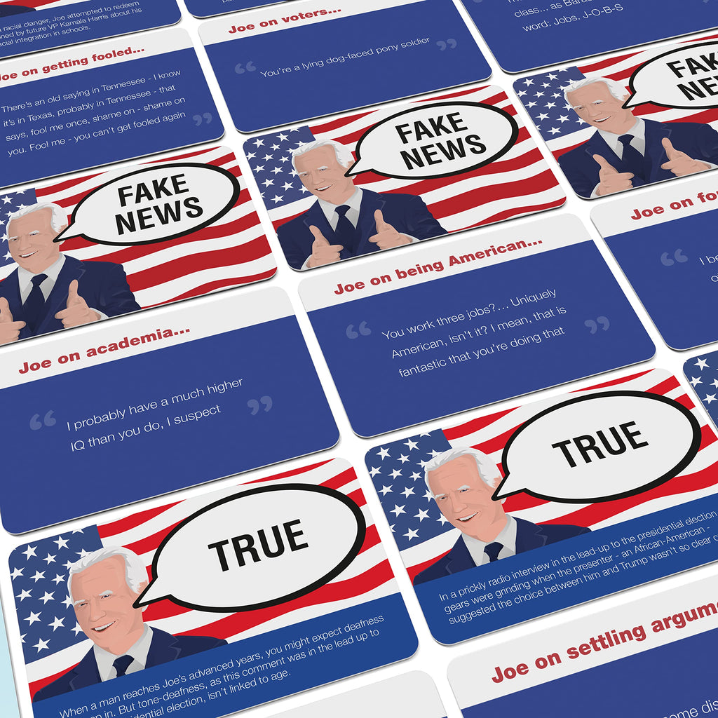 Bubblegum Stuff Biden's Blunders - The Card Game - Trivia Game - Family Games - Games for Family Games Night - Card Games for Adults and Teenagers
