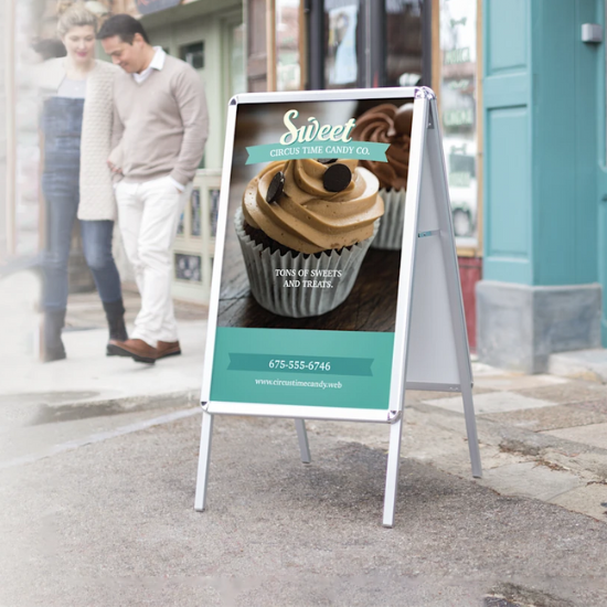 Aluminum A-Frame Sign