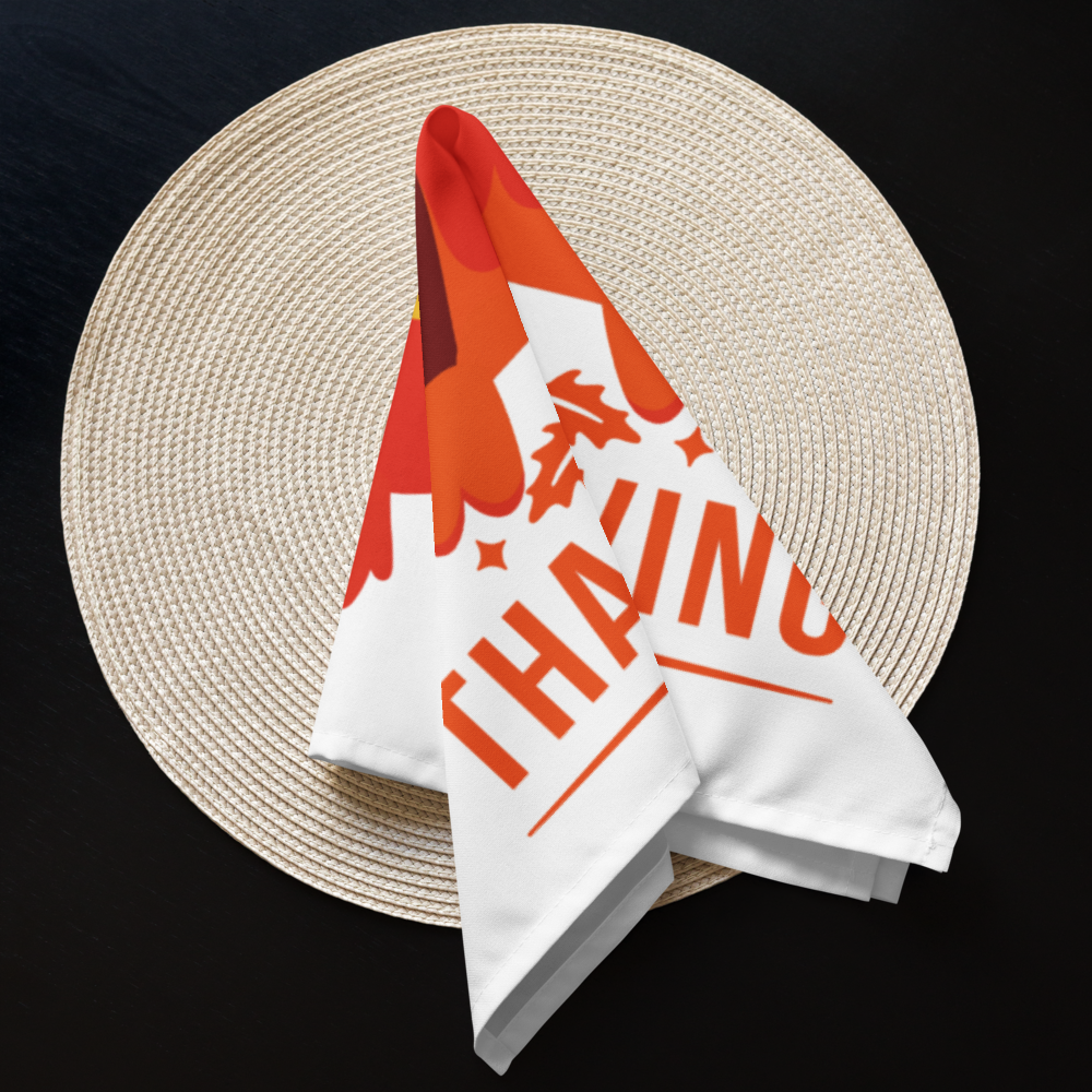 Happy Thanksgiving Cloth napkin set