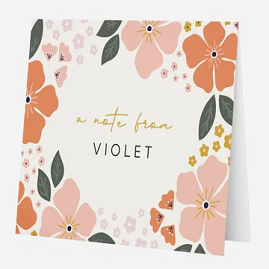 Personalized Note Card